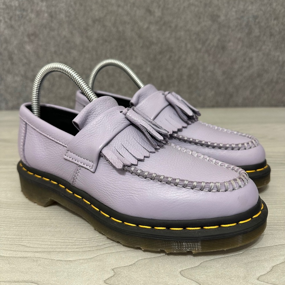 Dr. Martens Lilac Adrian Tassel Loafers